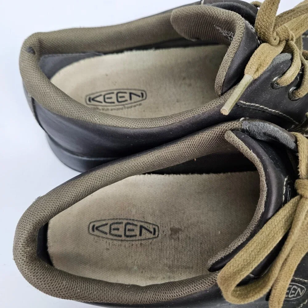 Keen Reisen Leather Low Lace Up Hiking Oxford Shoe 1011491